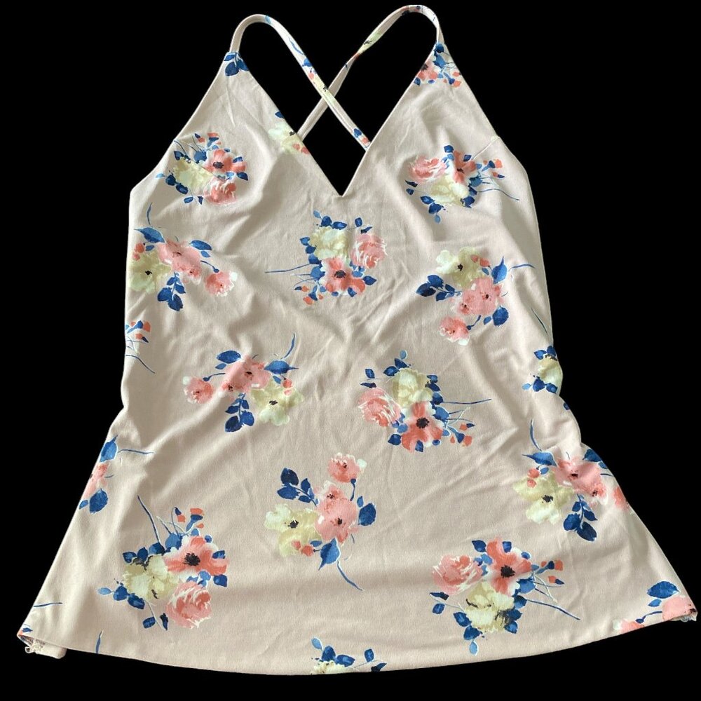 Storee Cross Back Tank Top Size M